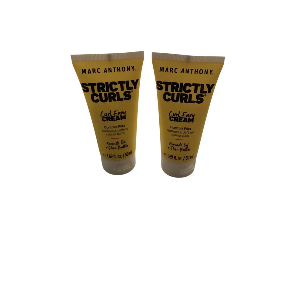 Lot of 2 Marc Anthony Strictly Curls Curl Envy Cream Travel Size 1.69oz 50mlEach